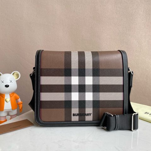 Túi nam BURBERRY* đeo chéo kẻ đẹp cao cấp