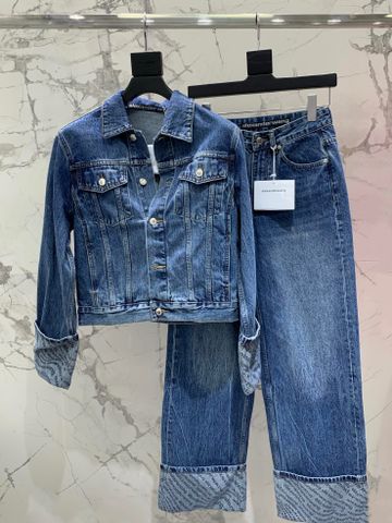 Áo khoác jeans nữ Alexander* Wang* VIP 1:1