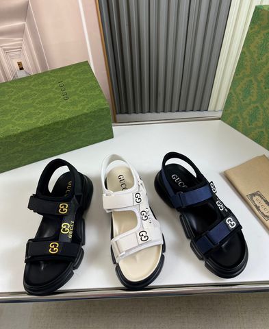 Sandal nam GUCCI* đế cao kiểu đẹp độc cao cấp