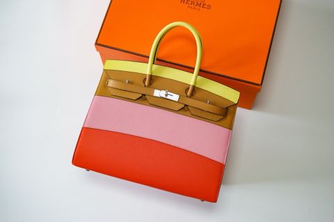 Túi xách nữ Hermes* birkin phối màu đẹp độc VIP 1:1