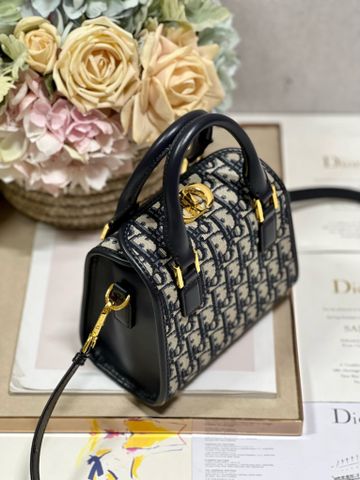Túi xách nữ Dior* 20cm hoạ tiết oblique dáng vuông vắn nhỏ xinh SIÊU CẤP