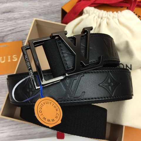 Belt nam LV* da bò dập Monogram đẹp độc VIP 1:1