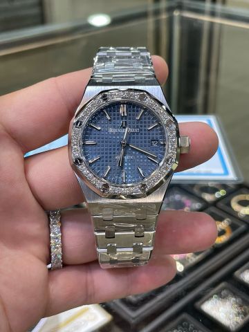 Đồng hồ nữ Audemars* Piguet* 37mm kim cương mạ vàng