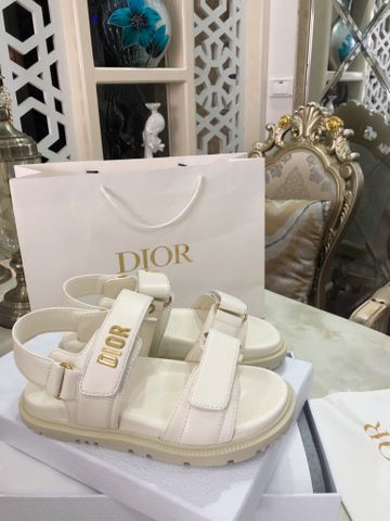 Sandal nữ Dior* thể thao quai da bò SIÊU CẤP