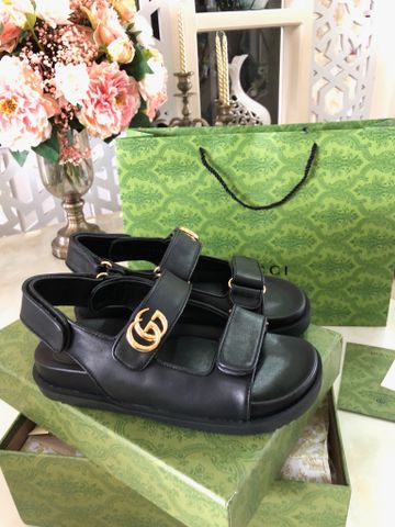 Sandal nữ GUCCI* hai quai dáng khoẻ VIP 1:1