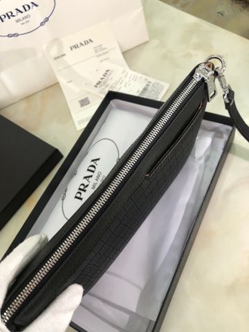 Clutch PRADA* vân cá sấu đẹp cao cấp