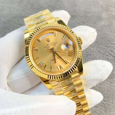 Đồng hồ nam rolex* dây kim loại