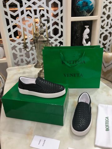 Giày slip on nam BV* BOTTEGA* da bò đan mềm đẹp SIÊU CẤP