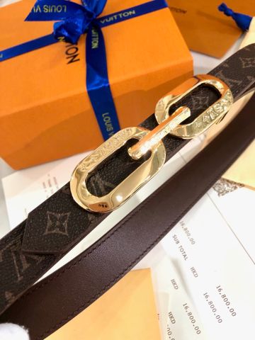 Belt nữ LV* dây hoạ tiết Monogram bản 2.5cm