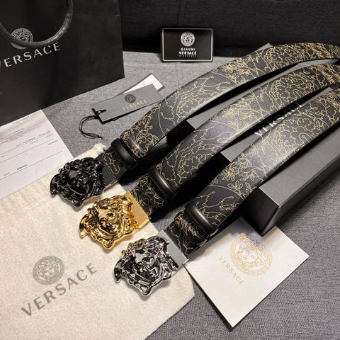 Belt nam VERSACE* dây da bò in hoạ tiết hàng độc SIÊU CẤP