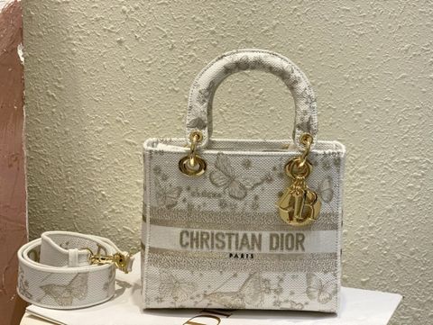 Túi xách nữ Dior* lady thêu hoạ tiết vàng kim đẹp sang VIP 1:1