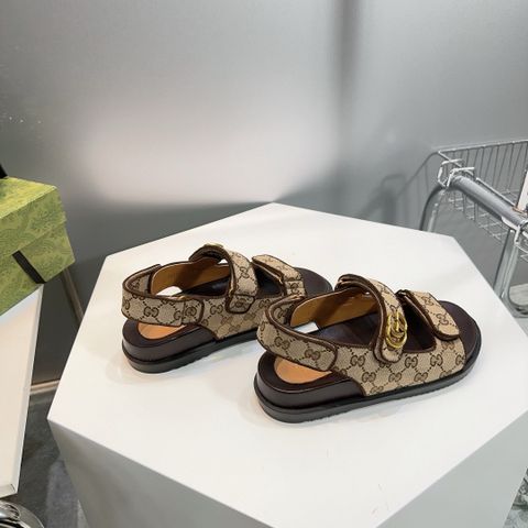 Sandal nữ GUCCI* hai quai dáng khoẻ VIP 1:1