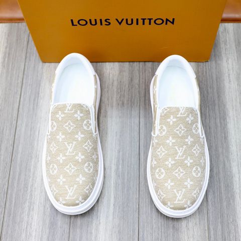 Giày slip on nam LV* hoạ tiết Monogram đẹp SIÊU CẤP