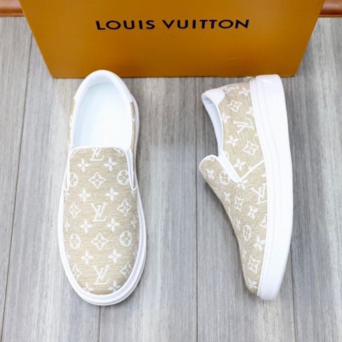 Giày slip on nam LV* hoạ tiết Monogram đẹp SIÊU CẤP