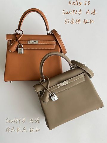 Túi xách nữ Hermes* kelly da swift  VIP 1:1