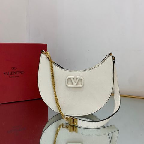 Túi xách nữ VALENTINO* bán nguyệt 20cm mẫu mới đẹp sang SIÊU CẤP