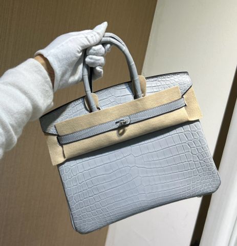 Túi xách nữ Hermes* birkin cá sấu nhập khẩu toàn màu đẹp