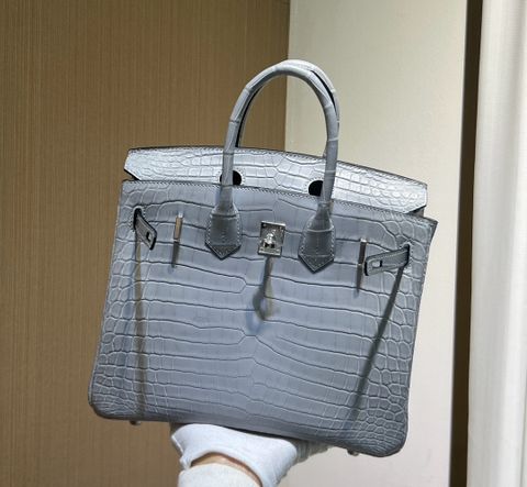 Túi xách nữ Hermes* birkin cá sấu nhập khẩu toàn màu đẹp