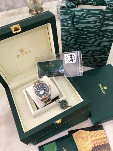 Đồng hồ nam Rolex* Submariner case 40mm máy cơ dây kim loại kiểu đẹp hàng VIP 1:1