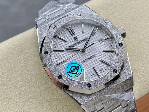 Đồng hồ nam Audemars* Piguet* máy cơ dây kim loại nhám