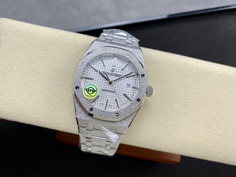 Đồng hồ nam Audemars* Piguet* máy cơ dây kim loại nhám