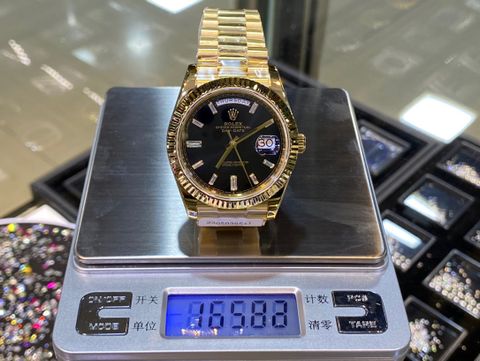 Đồng hồ nam rolex* dây kim loại