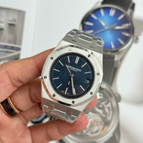 Đồng hồ nam Audemars* Piguet* dây kim loại máy cơ VIP 1:1