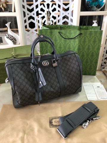 Túi nam GUCCI* dáng trống hoạ tiết Logo sz 45cm vừa vặn có thể xách đi chơi đi du lịch VIP 1:1