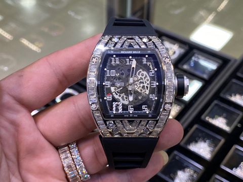 Đồng hồ nam RICHARD* MILLE* máy cơ thể thao dây cao su