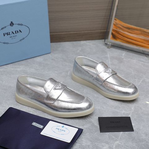 Giày slip on nam nữ PRADA* đế mềm đẹp dễ đi hàng cao cấp