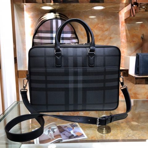 Túi nam BURBERRY* đựng laptop kẻ đẹp SIÊU CẤP