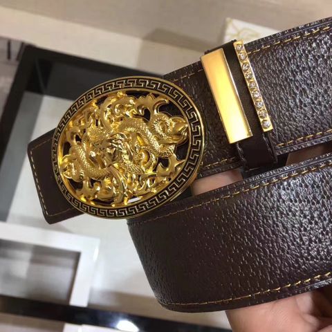 Belt versace medusa hàng da đẹp sử dụng 2 mặt