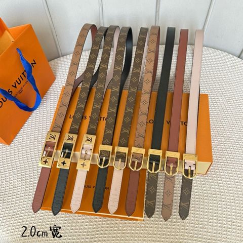 Belt nữ L*V dây belt có thể sử dụng được cả hai mặt hai màu rất đẹp và tiện lợi