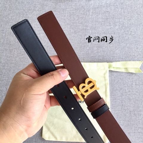 Belt nữ Burberry* bản 2cm và 3cm da bò SIÊU CẤP