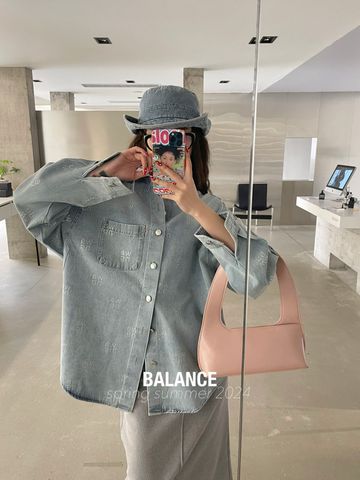 Sơ mi jeans nữ denim balance* VIP 1:1