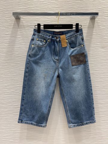 Quần ngố jeans nữ L*V đẹp VIP 1:1