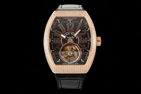 Đồng hồ nam Franck* Muller* lộ cơ mặt nạm kim VIP 1:1