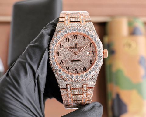 Đồng hồ nam Audemars* Piguet* nạm full kim cương đẹp sang lịch lãm VIP 1:1