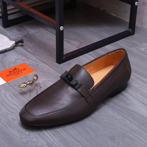 Giày nam Loafer HM* da bò lỳ và da bò lộn