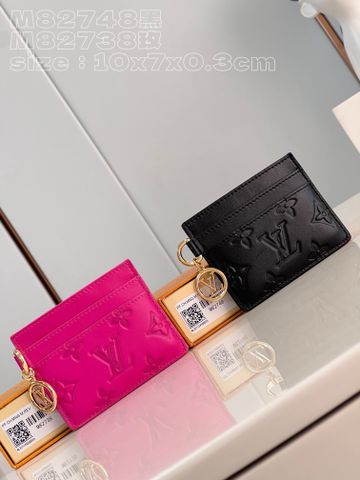 Ví nữ LV* dáng nhỏ đựng thẻ da bê dập Monogram khoá Monogram vàng cực đẹp sang VIP 1:1