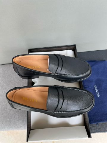 Giày nam Loafer PRADA* da bò cao cấp VIP 1:1