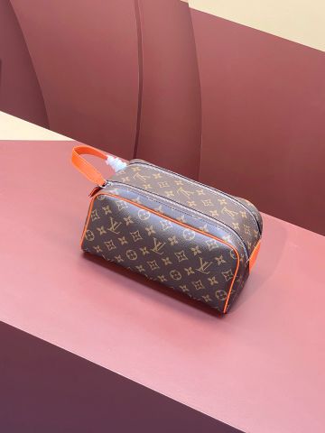 Túi clutch LV* nam nữ hoạ tiết Monogram lót viền màu đẹp VIP 1:1