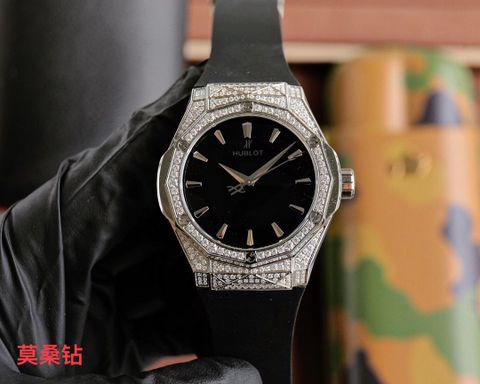 Đồng hồ nam Hublot* nạm kim máy cơ SIÊU CẤP