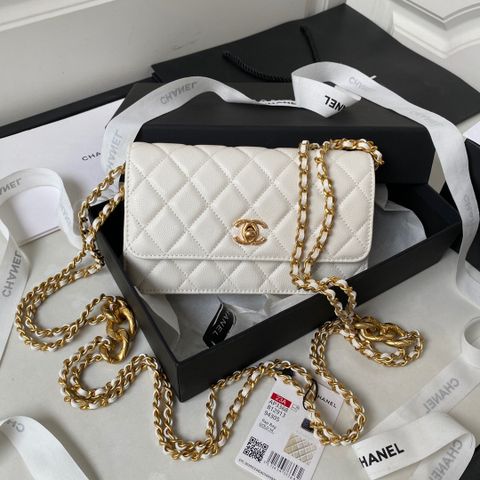 Túi xách nữ chanel* Woc da hạt size 19cm đẹp SIÊU CẤP