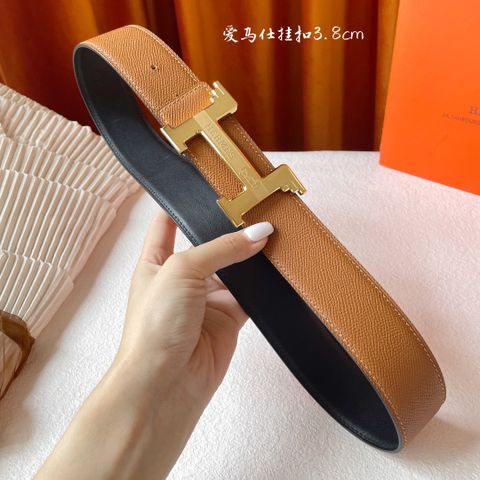 Belt nam HERMES* Dây da sử dụng được cả hai mặt đẹp và tiện lợi