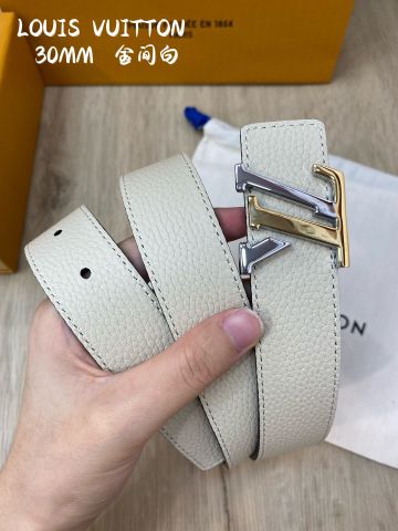 Belt nữ LV* bản 3.0cm dây da bò mềm đẹp