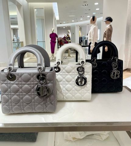 Túi xách nữ Dior* lady 20cm da cừu VIP 1:1