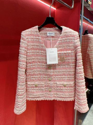 Áo khoác tweed chanel* màu xinh SIÊU CẤP
