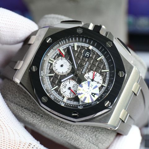 Đồng hồ nam Audemars* Piguet* thể thao mặt gốm VIP 1:1