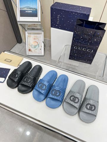 Dép nam nữ GUCCI* quai Logo nổi đẹp cao cấp